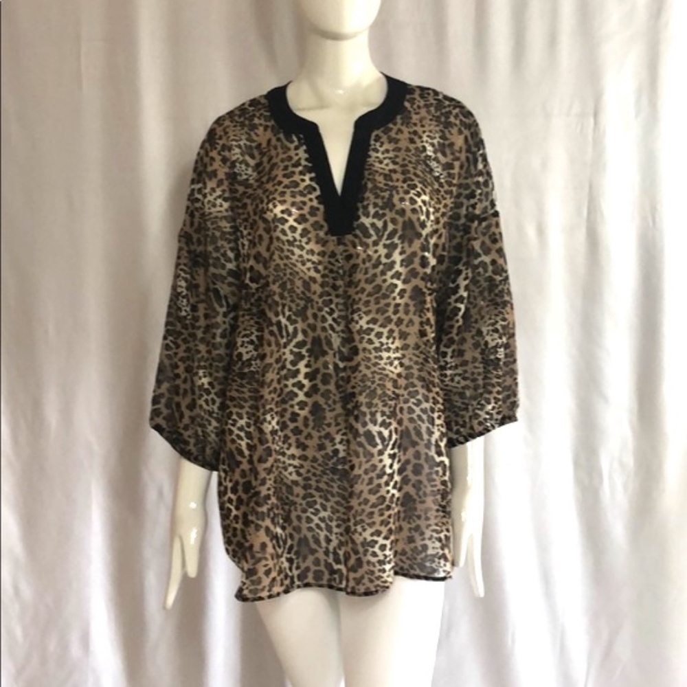 MOA MOA - NEW SAFARI PRINT BLOUSE